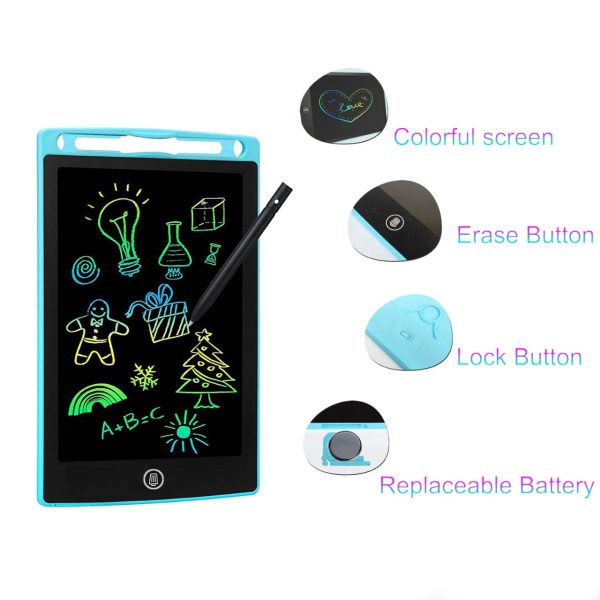 Multi-Color LCD Writing Tablet | Random Colors