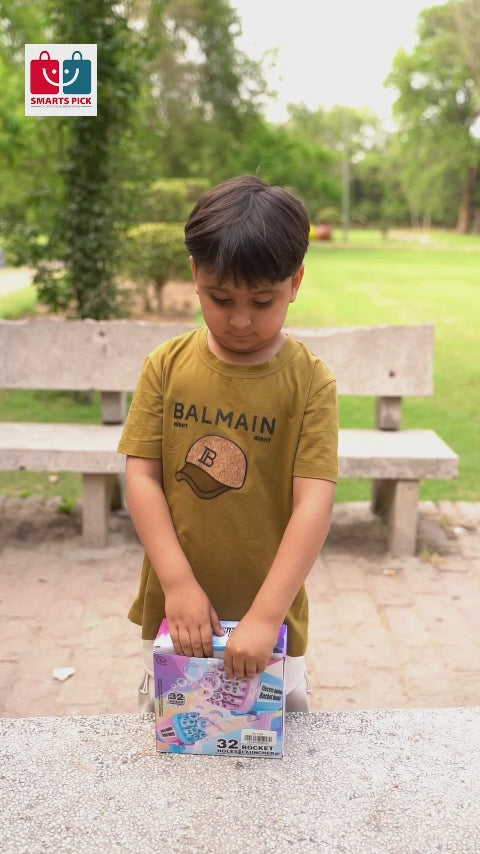 Bazooka Bubble Water Gun | Rechargeable Bubble Blaster Toy for Kids | Outdoor Fun